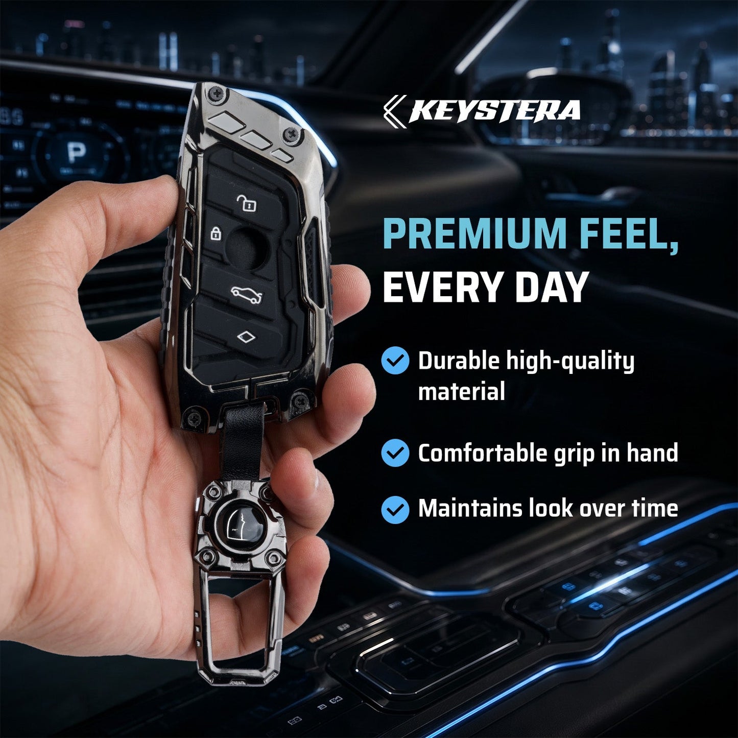 Transformer Car Key Cover Compatible For BMW X1, X3, X6, X5, 5 Series, 6 Series, 7 Series