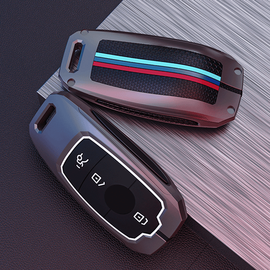 Metal Silicone Car Key Cover Compatible For Mercedes-Benz : E-Class, S-Class, A-Class, C-Class, G-Class 2020 Onwards