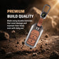 Metal Leather Brown Key Cover Compatible For Honda: Elevate, City, Jazz, Amaze, Accord, BR-V, CR-V, WR-V, Civic (2 button smart key)