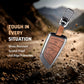 Metal Leather Brown Car Key Cover Compatible For BMW X1, X3, X6, X5, 5 Series, 6 Series, 7 Series