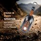 Metal Leather Car Key Cover Compatible For New Mercedes Benz Maybach | S Class | E Class (3 Button Smart Key)