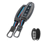 Metal Silicone Key Cover Compatible for Nissan Sunny | Terrano | Magnite (2 button smart key)