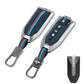 Metal Silicone Key Cover with keychain Compatible For Mahindra XEV 9e, BE 6e & 7XO (6 Button)