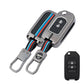 metal silicon Car Key Cover Compatible For Honda City | WR-V | Jazz (2 Button Flip Key)