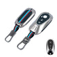 Metal Silicone Car Key Cover Compatible For New Mercedes Benz Maybach | S Class | E Class (3 Button Smart Key)