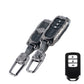 Metal Transformer Key Cover Compatible For Honda: City, Civic, Jazz, Brio, Amaze, Cr-v, Wr-v, Br-v, Mobilio 3 Button Smart Key
