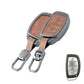 Metal Car Key Cover Compatible For Hyundai: Alcazar, Creta 2021 onwards (4 button smart key)