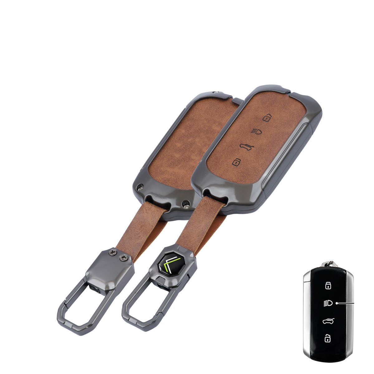 Tata Sierra Smart Plus, Pure Varient metal leather car key cover