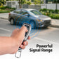 Metal Silicone Key Cover Compatible for New Hyundai New Verna | Verna 2020 Smart Key (4 Button Smart key)