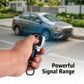Metal Silicone Key Cover Compatible for Hyundai Grand i10 | Santro (2 Button Key)