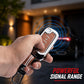 Metal Key Cover Compatible For Mahindra: Thar, Bolero, Scorpio, Scorpio-N, XUV700, XUV400, XUV3x0, XUV300, TUV300, Marazzo (3 button flip key)