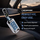 Metal Key Cover Compatible For Mahindra: Thar, Bolero, Scorpio, Scorpio-N, XUV700, XUV400, XUV3x0, XUV300, TUV300, Marazzo (3 button flip key)