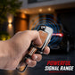 Metal Key Cover Compatible For Skoda : Octavia, Fabia, Laura, Superb, Rapid, Yeti & Volkswagen : Polo, Vento, Jetta, Ameo(3 Button Flip Key)
