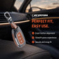 Metal Key Cover Compatible For Hyundai: i20, Creta, Venue, Tucson, Alcazar, Verna, Xcent, Aura, Elantra, Nios, I-10 Grand,Exter (3 Button Smart Key)