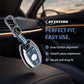 Metal Silicone Car Key Cover Compatible For Mercedes Benz : GL Series | S - Class | C - Class | M - Class | 3 Button Smart Key