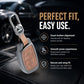 Metal Car Key Cover Compatible For Hyundai: Alcazar, Creta 2021 onwards (4 button smart key)