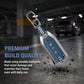 Metal Silicone Key Cover with keychain Compatible For Mahindra XEV 9e, BE 6e & 7XO (6 Button)