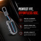 Metal Silicone Key Cover Compatible for Kia Carens Clavis, Seltos, Sonet 2023 facelift (4 Button Smart Key)