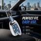 Metal Sapphire Key Cover With Key Chain Compatible with Suzuki Nippon 3-Button Smart Key