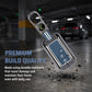 Metal Key Cover Compatible For Suzuki : Baleno, Swift, Ertiga, XL6, DZire, Fronx, Scross, Celerio, Ciaz, Brezza, Grand Vitara, Jimny, Ignis (3 Button Smart key)
