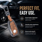 Metal Leather Brown Key Cover Compatible For Mercedes-Benz : E-Class, S-Class, A-Class, C-Class, G-Class 2020 Onwards