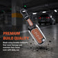 Metal Key Cover Compatible For Mahindra: Thar, Bolero, Scorpio, Scorpio-N, XUV700, XUV400, XUV3x0, XUV300, TUV300, Marazzo (3 button flip key)