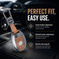 Metal Leather key cover Compatible for Mercedes Benz : GL Series | S - Class | C - Class | M - Class | 3 Button Smart Key