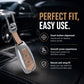 Metal Leather Brown Car Key Cover Compatible For Suzuki: Baleno, Ciaz, Grand Vitara, Brezza, S Cross, Swift, Ignis, XL6, Fronx, Jimny, Grand Vitara