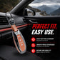 Metal Sapphire Brown Car Key Cover Compatible For Suzuki: Baleno, Ciaz, Grand Vitara, Brezza, S Cross, Swift, Ignis, XL6, Fronx, Jimny, Grand Vitara