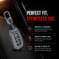 Metal Silicone Key Cover Compatible for New Hyundai New Verna | Verna 2020 Smart Key (4 Button Smart key)