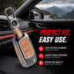 Metal Key Cover Compatible For Skoda : Octavia, Fabia, Laura, Superb, Rapid, Yeti & Volkswagen : Polo, Vento, Jetta, Ameo(3 Button Flip Key)