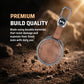 Metal Leather Brown Car Key Cover Compatible For TATA Harrier EV 4 button Smart Key.