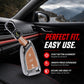 Metal Key Cover With Key Chain Compatible With B29 Model Universal Flip Key