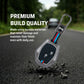 Metal Silicone Key Cover Compatible for Renault Duster | Nissan Terrano 2 Button Key