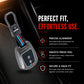 Metal Silicone Key Cover Compatible for Hyundai Grand i10 | Santro (2 Button Key)