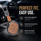 Metal Leather Car Key Cover Compatible for MG COMET EV Electric 3 Button Smart Key