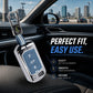 Metal Key Cover Compatible For Mahindra: Thar, Bolero, Scorpio, Scorpio-N, XUV700, XUV400, XUV3x0, XUV300, TUV300, Marazzo (3 button flip key)
