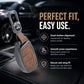 Metal Leather Brown Key Cover Compatible For Hyundai: i20, Creta, Venue, Tucson, Alcazar, Verna, Xcent, Aura, Elantra, Nios, I-10 Grand,Exter