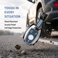 Metal Silicone Car Key Cover Compatible For Mercedes Benz : GL Series | S - Class | C - Class | M - Class | 3 Button Smart Key