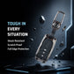Metal Transformer Key Cover Compatible For Honda: City, Civic, Jazz, Brio, Amaze, Cr-v, Wr-v, Br-v, Mobilio 3 Button Smart Key