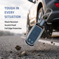 Metal Silicone Car Key Cover Compatible For Jeep Compass, Jeep Compass Trailhawk Smart Key