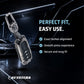 Metal Transformer Key Cover Compatible For Honda: City, Civic, Jazz, Brio, Amaze, Cr-v, Wr-v, Br-v, Mobilio 3 Button Smart Key
