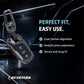 Transformer Car Key Cover Compatible For MG Astor, MG ZS EV (3 Button smart key)