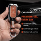 Metal Sapphire Key Cover With Key Chain Compatible with Honda: Elevate, City, Jazz, Amaze, Accord, BR-V, CR-V, WR-V, Civic (2 button smart key)