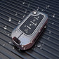 Metal Silicone Key Cover Compatible For Mahindra: Thar, Bolero, Scorpio, Scorpio-N, XUV700, XUV400, XUV3x0, XUV300, TUV300, Marazzo (3 button flip key)