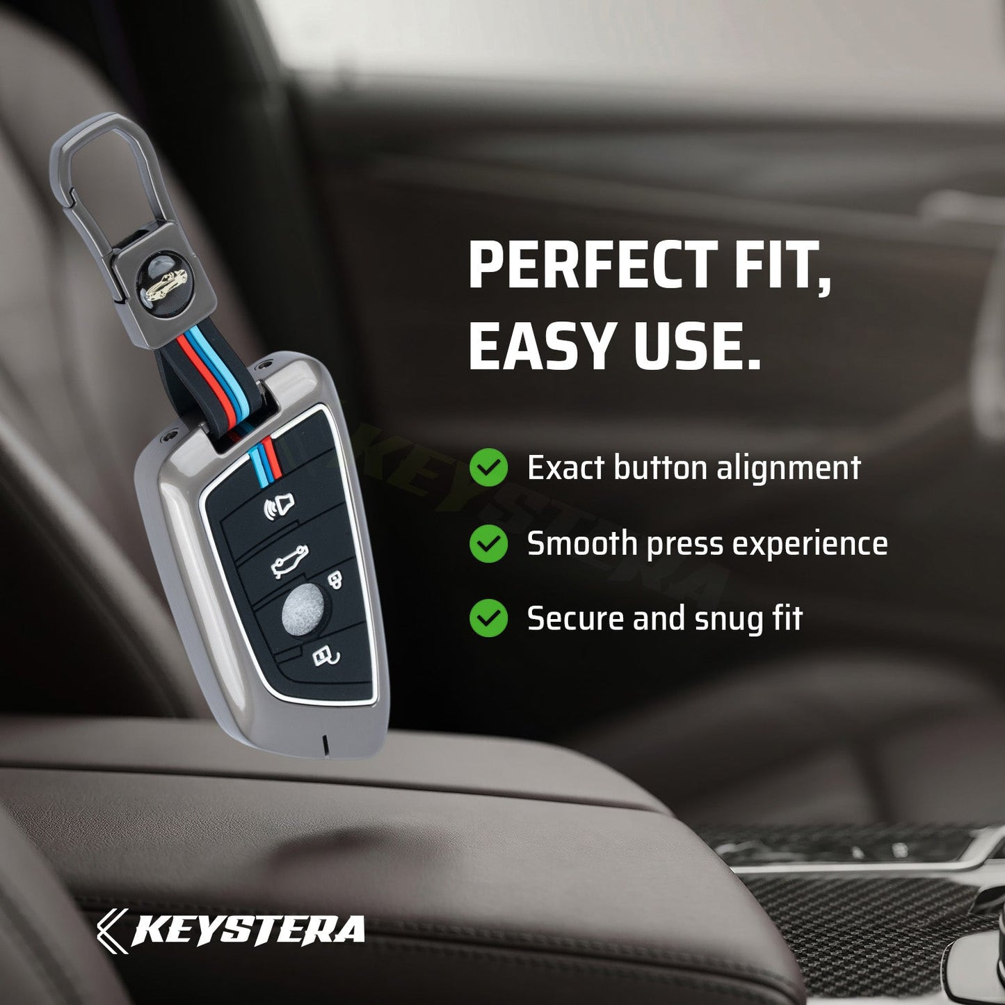 metal silicon Car Key Cover Compatible For BMW X1, X3, X6, X5, 5 Series, 6 Series, 7 Series