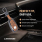 Metal Leather Brown Key Cover Compatible For Mercedes-Benz : E-Class, S-Class, A-Class, C-Class, G-Class 2020 Onwards