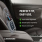 Metal Silicone Key Cover Compatible for Ford EcoSport | Aspire | Freestyle Flip Key only (3 Button Flip Key)