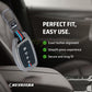 Metal Silicone Key Cover Compatible for Hyundai: Alcazar, Creta 2021 onwards (4 button smart key)