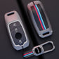 Metal Silicone Car Key Cover Compatible For Mercedes-Benz : E-Class, S-Class, A-Class, C-Class, G-Class 2020 Onwards